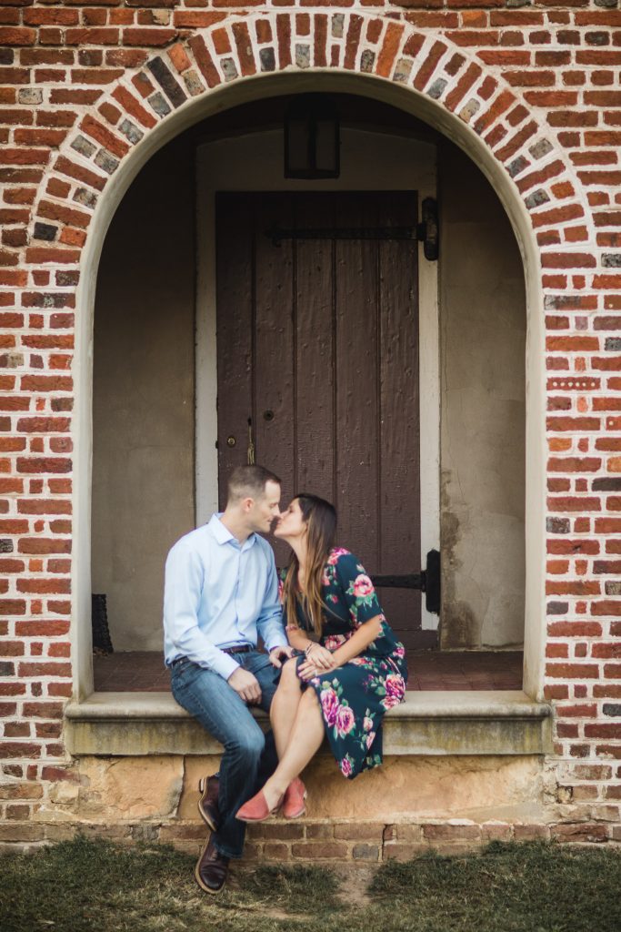 Hand Hand Paw Engagement Session on the Streets of Annapolis 19