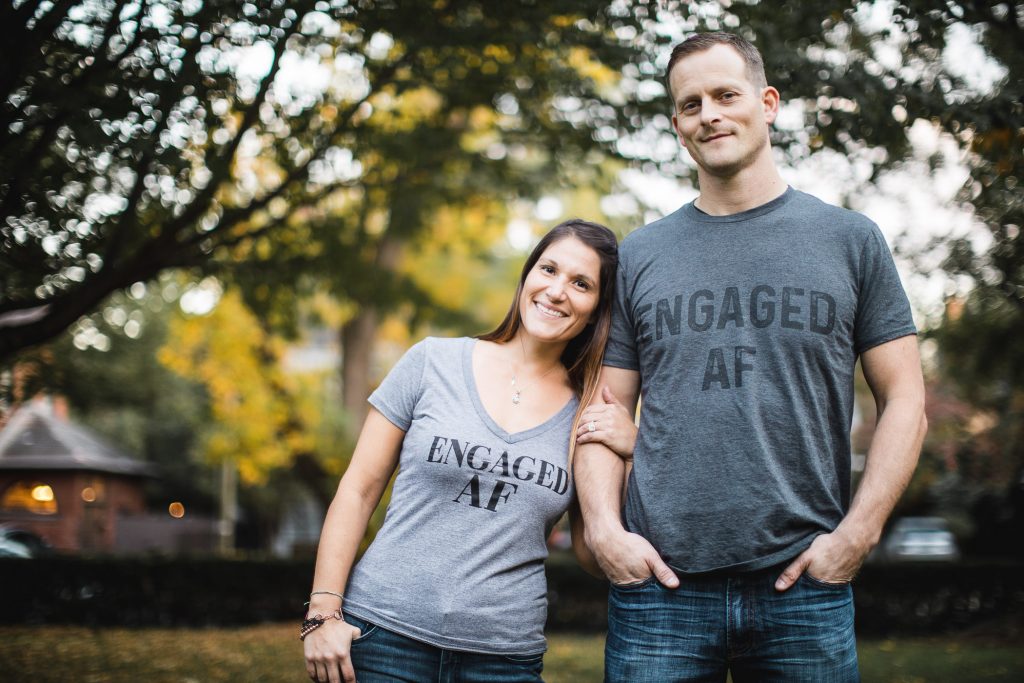 Hand Hand Paw Engagement Session on the Streets of Annapolis 24