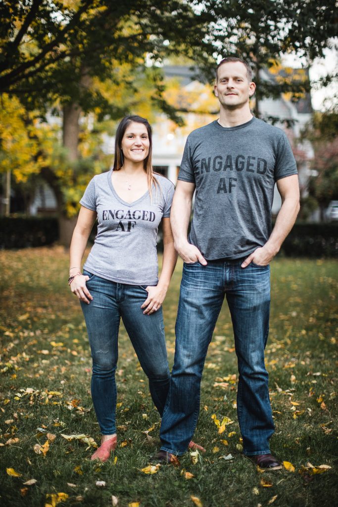 Hand Hand Paw Engagement Session on the Streets of Annapolis 25