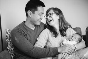 A Portrait Session with a Newborn Family 06