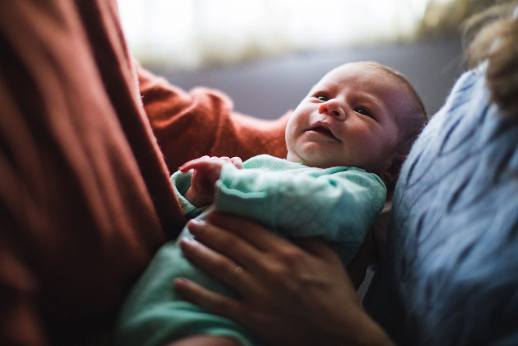 A Portrait Session with a Newborn Family 10