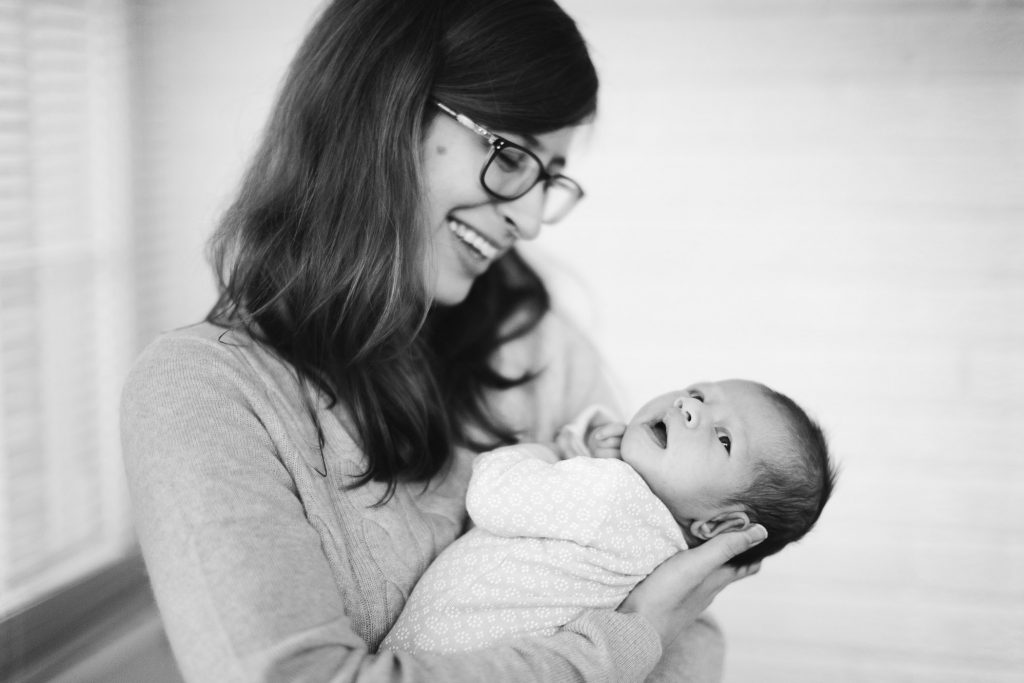 A Portrait Session with a Newborn Family 16