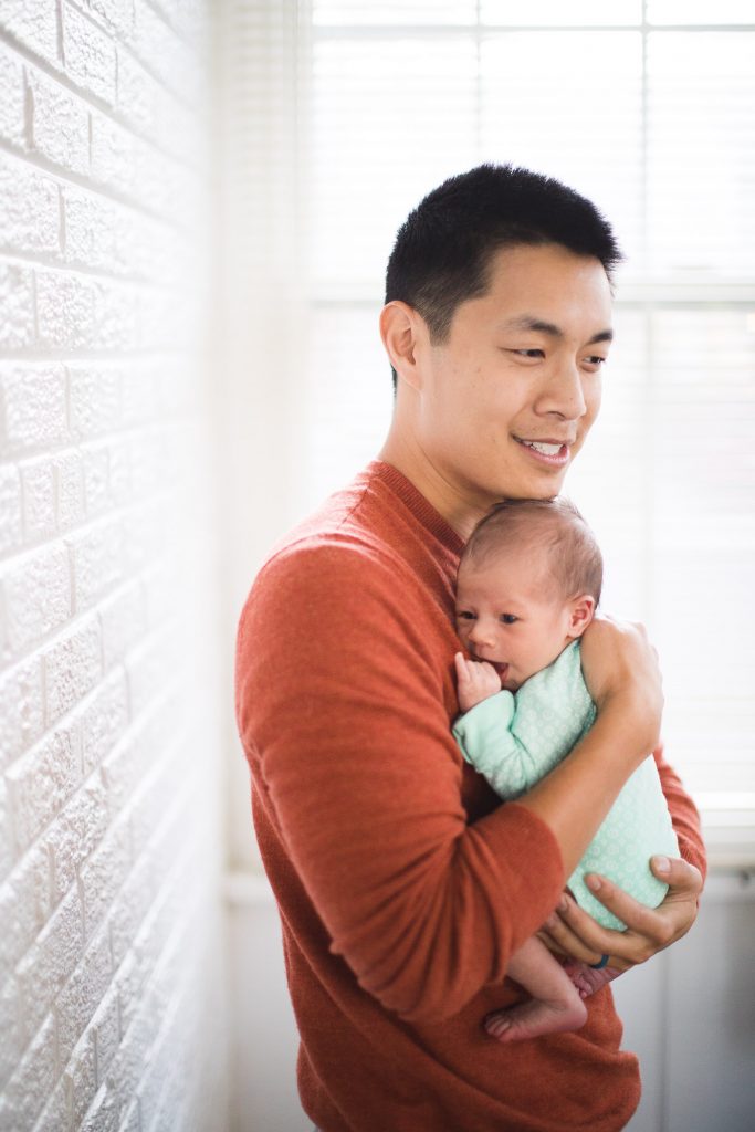 A Portrait Session with a Newborn Family 18