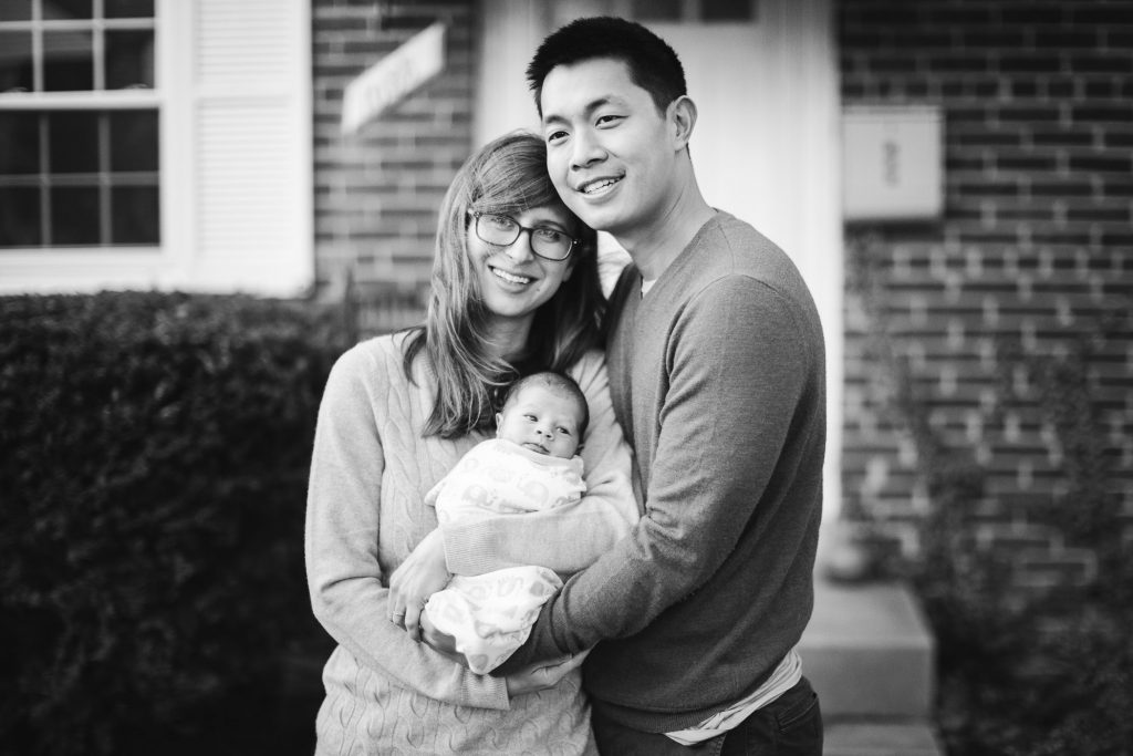 A Portrait Session with a Newborn Family 21