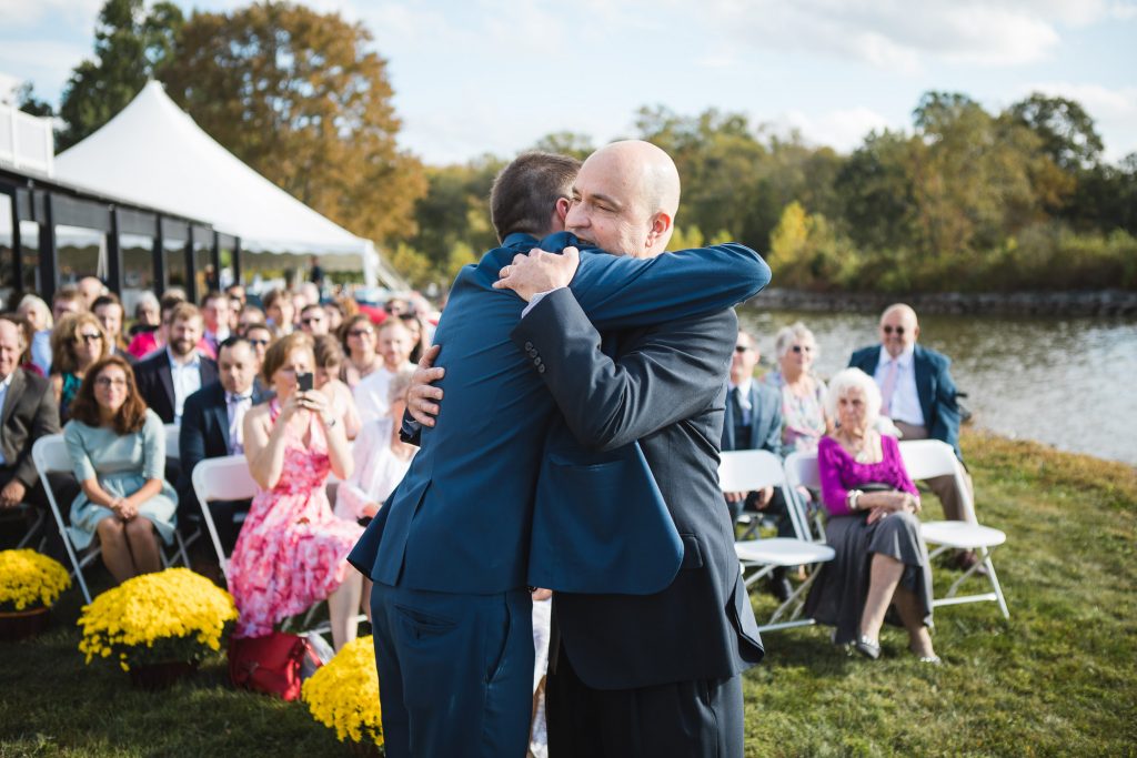 Beautiful Wedding Ceremony Formals at a Private Chesapeake Bay Lighthouse 18