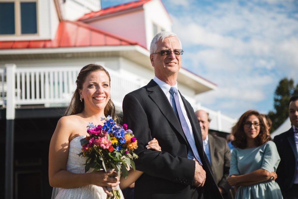 Beautiful Wedding Ceremony Formals at a Private Chesapeake Bay Lighthouse 20