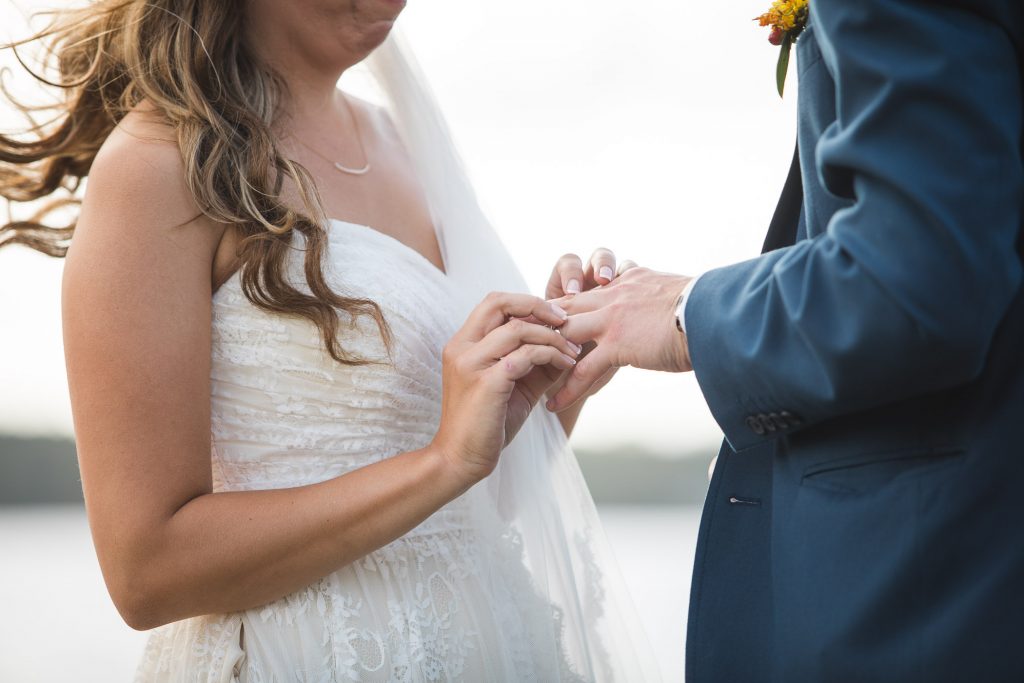 Beautiful Wedding Ceremony Formals at a Private Chesapeake Bay Lighthouse 23