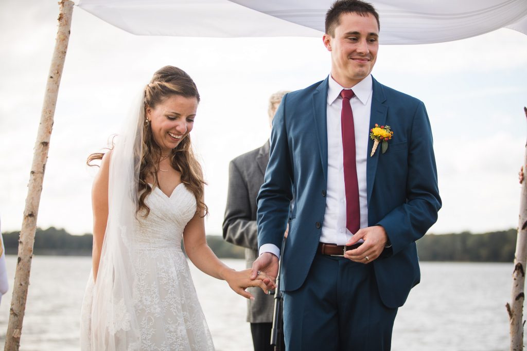 Beautiful Wedding Ceremony Formals at a Private Chesapeake Bay Lighthouse 25