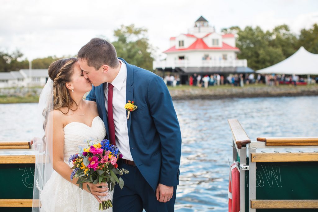 Beautiful Wedding Ceremony Formals at a Private Chesapeake Bay Lighthouse 32