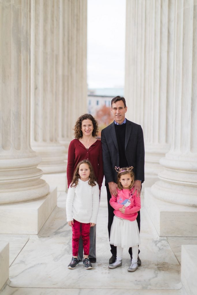 Wandering the Grounds Around the Supreme Court for This Family Portrait Session 11