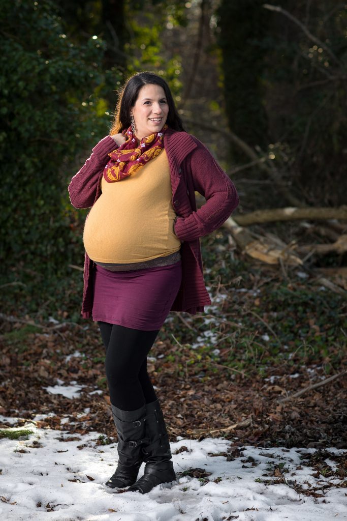 A Mixed Light Maternity Portrait Session at Every Park USA 03