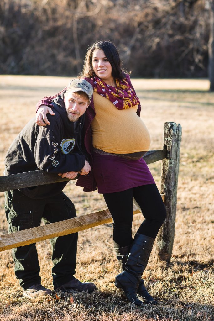 A Mixed Light Maternity Portrait Session at Every Park USA 05