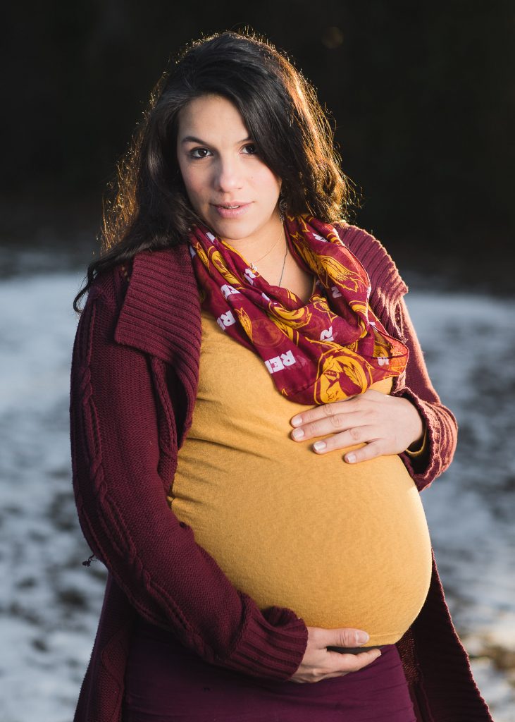 A Mixed Light Maternity Portrait Session at Every Park USA 08