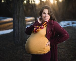 A Mixed Light Maternity Portrait Session at Every Park USA 09