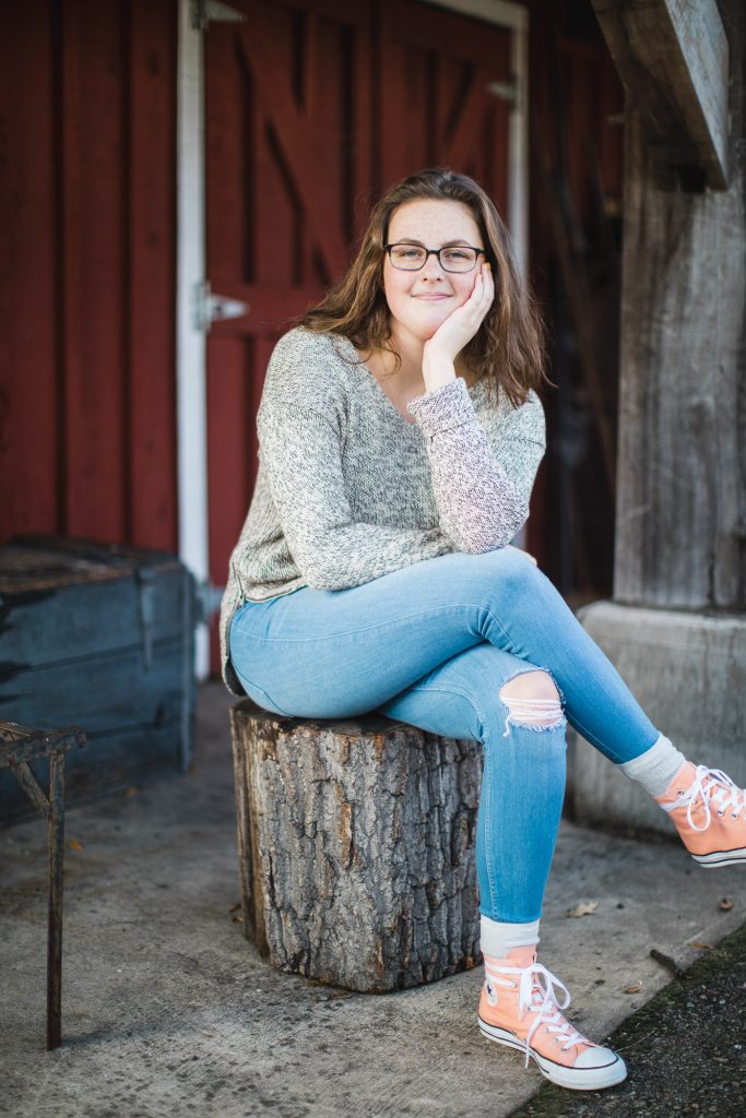 Senior Portraits with William at Kinder Farm Park 03