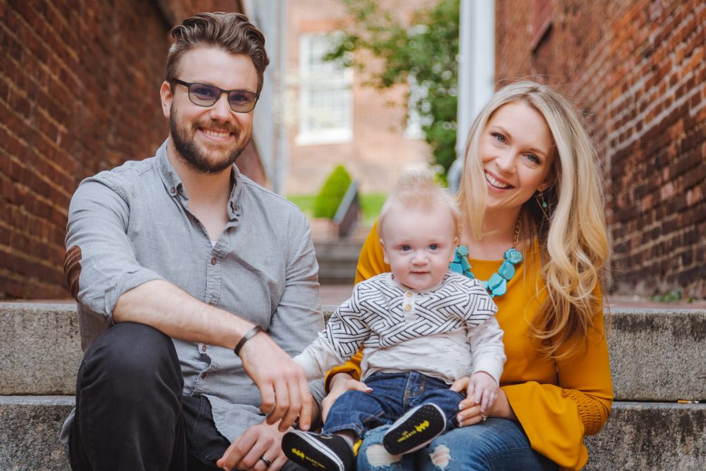 Sunset Family Portraits with Greg on the Streets of Downtown Annapolis 01