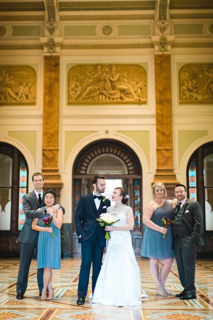 An Intimate September Wedding at The Loft at 600F The National Portrait Gallery 32