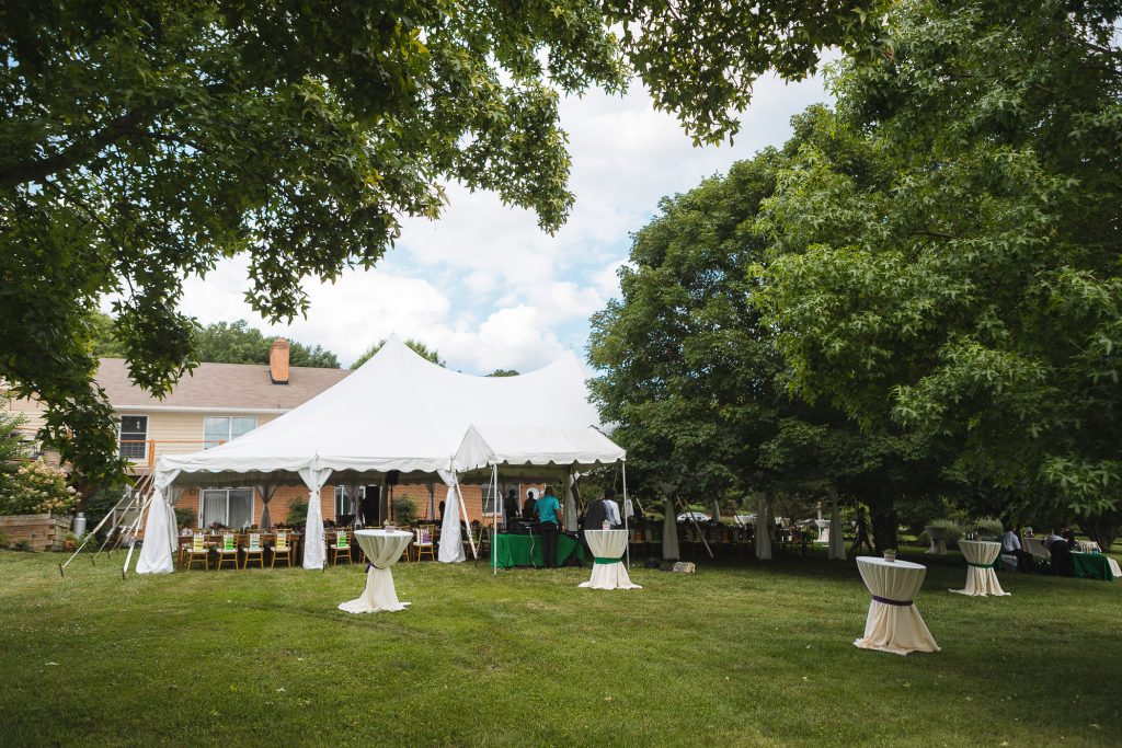 A Perfect Elegant Wedding in This Brides Back Yard 46