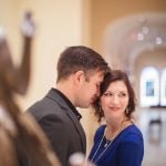 Jen Steve Engagement Session National Portrait Gallery DC 07