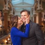 Jen Steve Engagement Session National Portrait Gallery DC 13