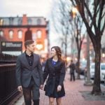 Jen Steve Engagement Session National Portrait Gallery DC 24