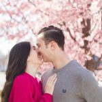 Lovebirds Wander Streets Old Town Alexandria Couple Portraits 06