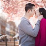 Lovebirds Wander Streets Old Town Alexandria Couple Portraits 17