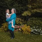 Family Portraits Among Foliage McCrillis Gardens Bethesda MD 23