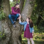 Late Afternoon Engagement Portraits Bonair Rose Garden Arlington VA 09