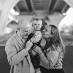 Family Maternity Pictures Under Woodrow Wilson Bridge 01