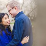 Newlywed Portrait Session Under Cherry Blossoms Kenwood Maryland 03