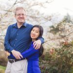 Newlywed Portrait Session Under Cherry Blossoms Kenwood Maryland 09