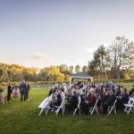 A vineyard wedding.