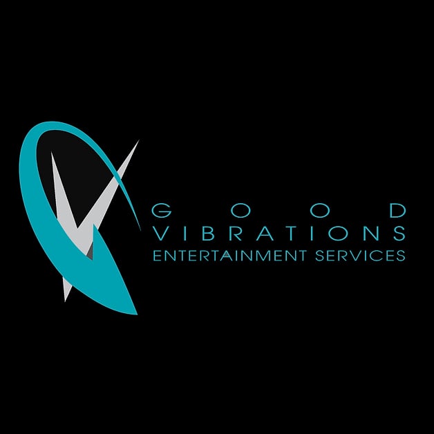 Logo design for Good Vibrations Entertainment Services, an event vendor.